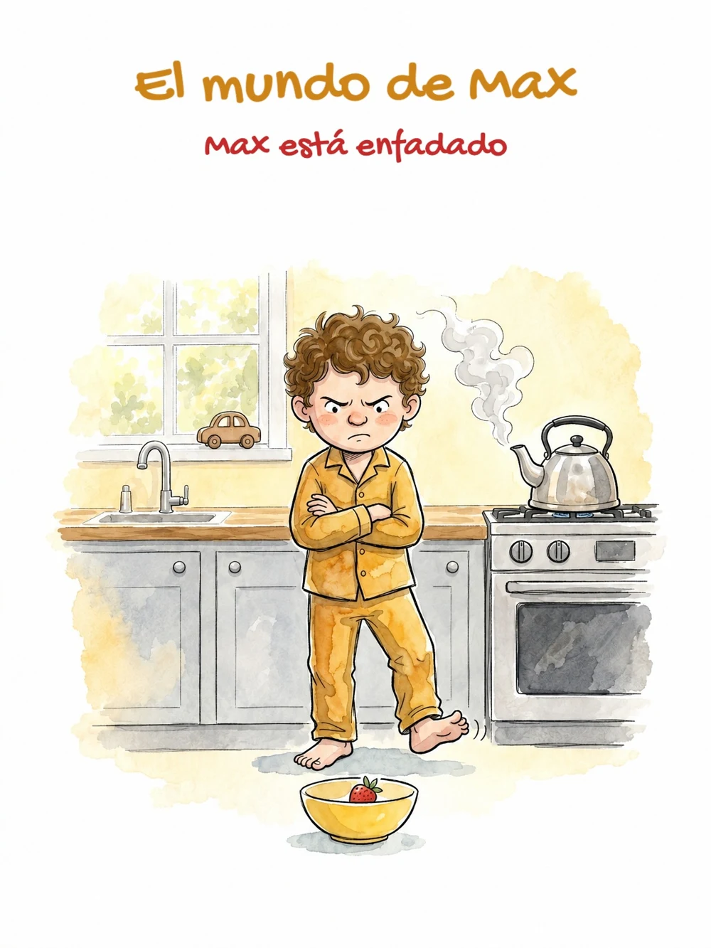 Max is Angry — cover in Spanish