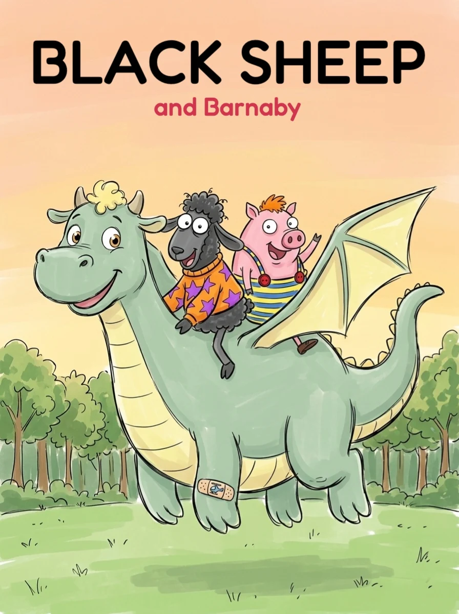 Black Sheep and Barnaby — cover in English